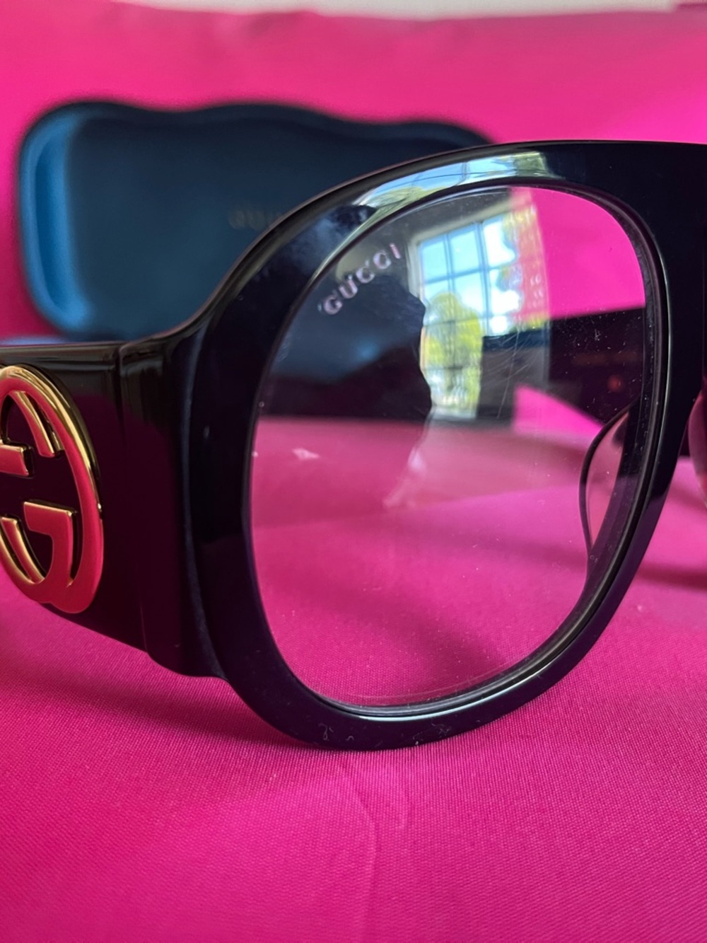 GUCCI Hollywood Forever line up sunglasses clear lense rare - Picture 6 of 10